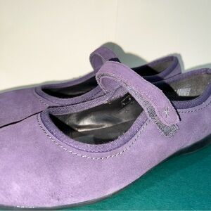 Lands' End Purple Mary Jane Shoes